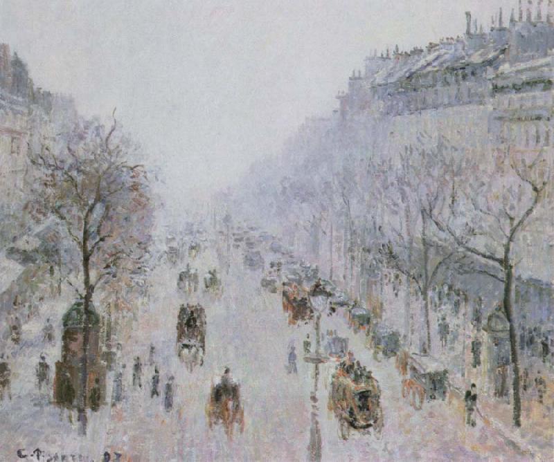 Camille Pissarro boulevard montmartre